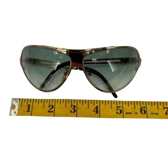 Vintage Escada Gold Aviator Sunglasses Style SES633 Unisex